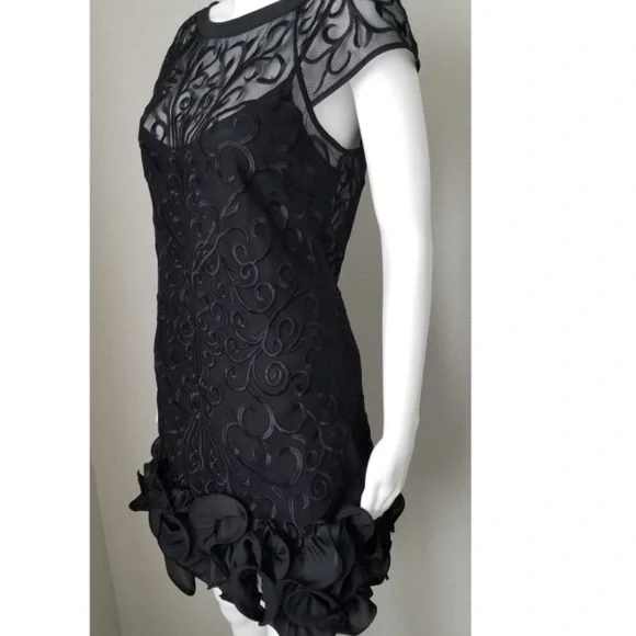 Guess Dress Cocktail Mini Black Dress embellished - Picture 7 of 10
